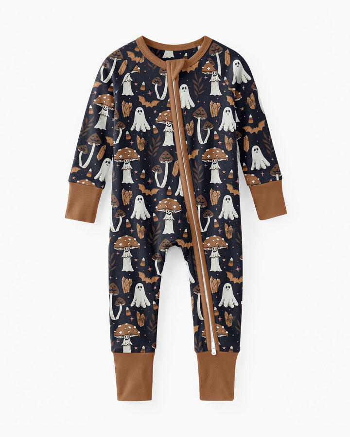 Retro Halloween Whimsy Bamboo Convertible Zippy
