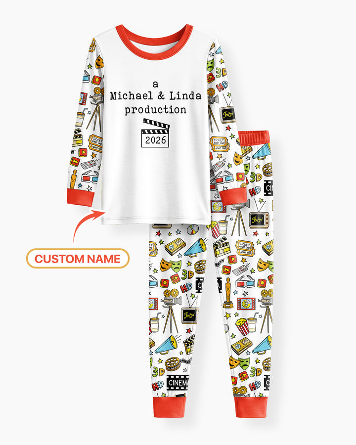 A Mom & Dad Production Bamboo Two Piece Long Sleeve Pajama Set