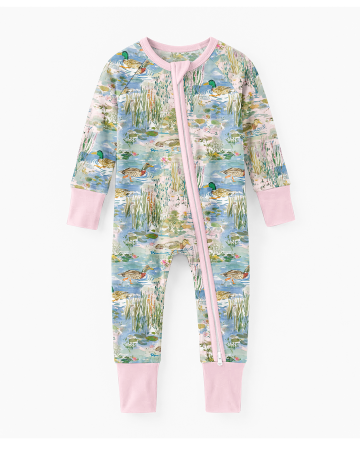 Watercolor Mallard Duck Bamboo Convertible Zippy