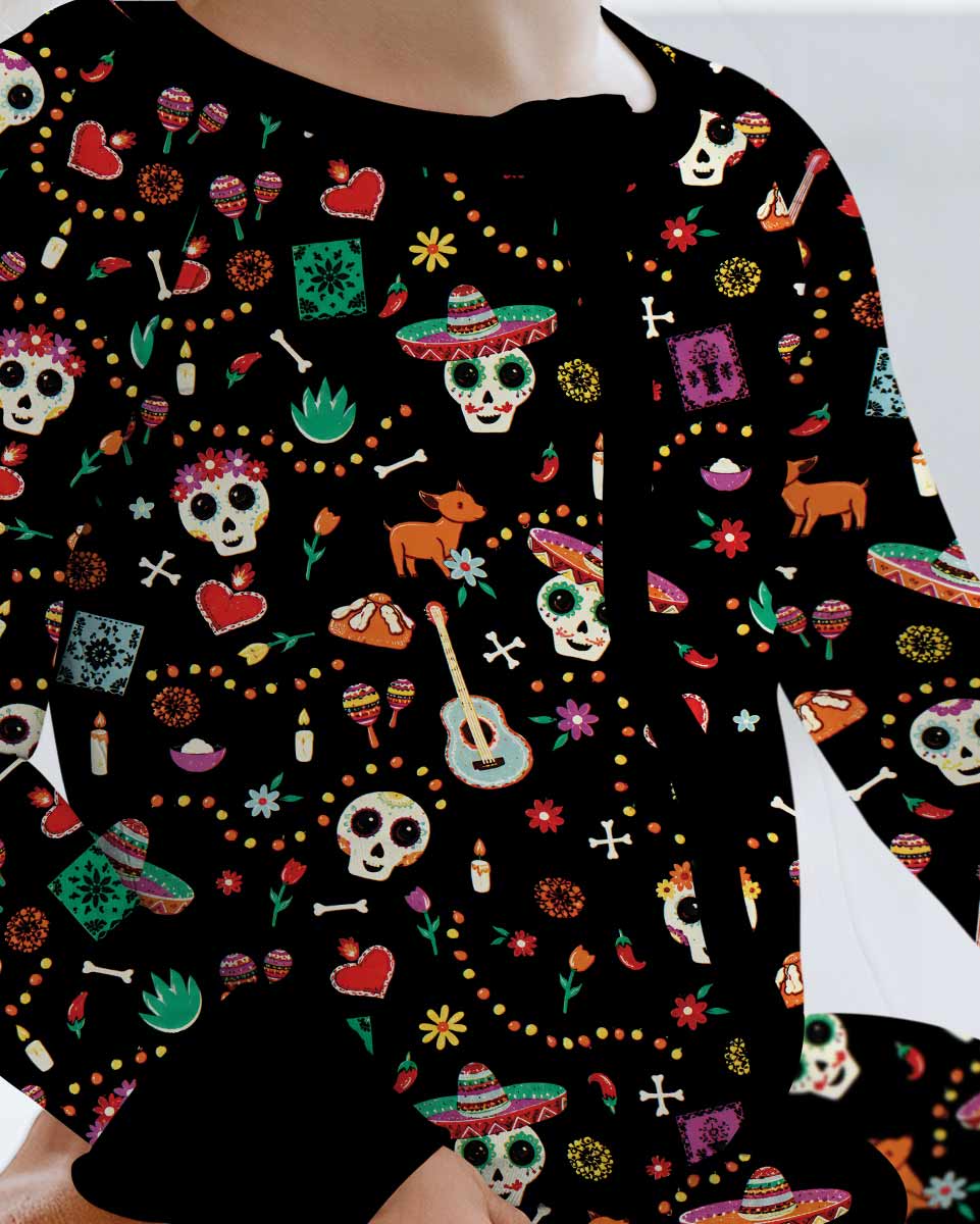 Day of the Dead Bamboo Convertible Zippy