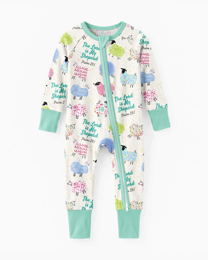 The Lord Is My Shepherd Psalm 23 Bamboo Convertible Zippy