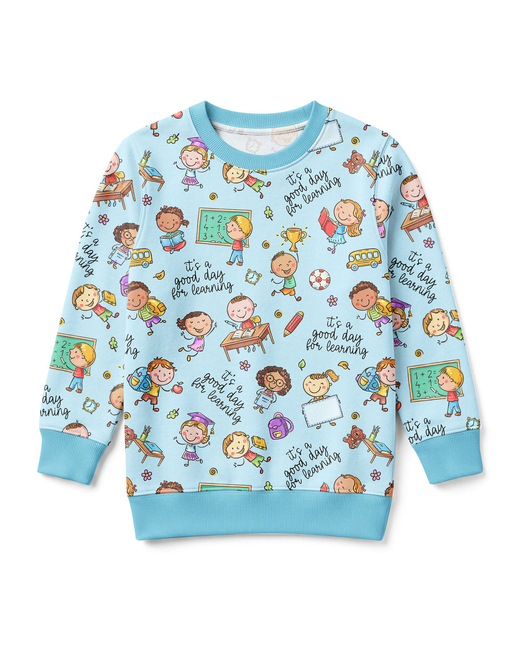Little Learners Adventure Bamboo Crewneck Sweatshirt