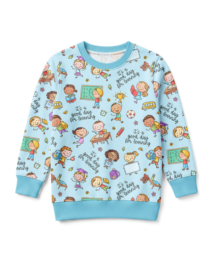 Little Learners Adventure Bamboo Crewneck Sweatshirt