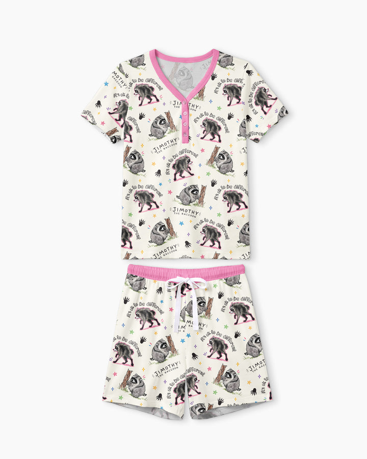 It's Okay to be Jimothy Bamboo Women Short Pajama Set
