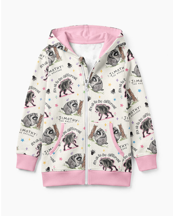 It's Okay to be Jimothy Bamboo Zip Hoodie