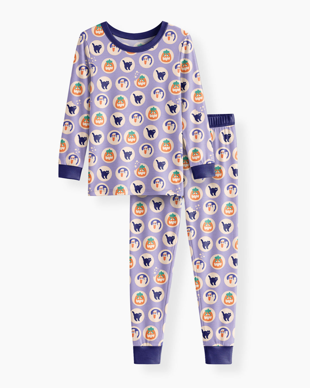 Template Bamboo Two Piece Long Sleeve Pyjamas Set