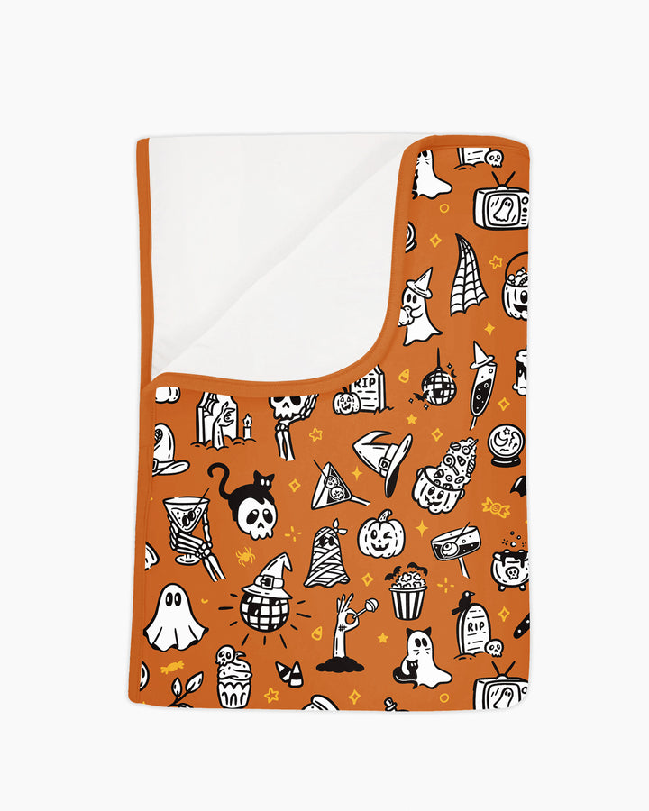 Spooky Season Bamboo Blanket