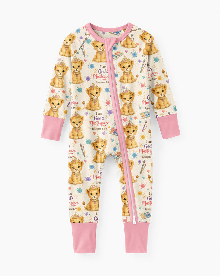 I Am God's Masterpiece Bamboo Convertible Zippy
