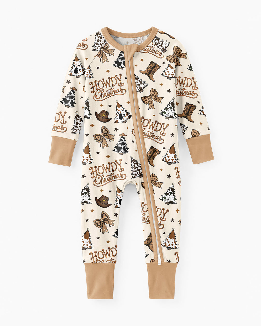 Coquette Western Howdy Christmas Bamboo Convertible Zippy