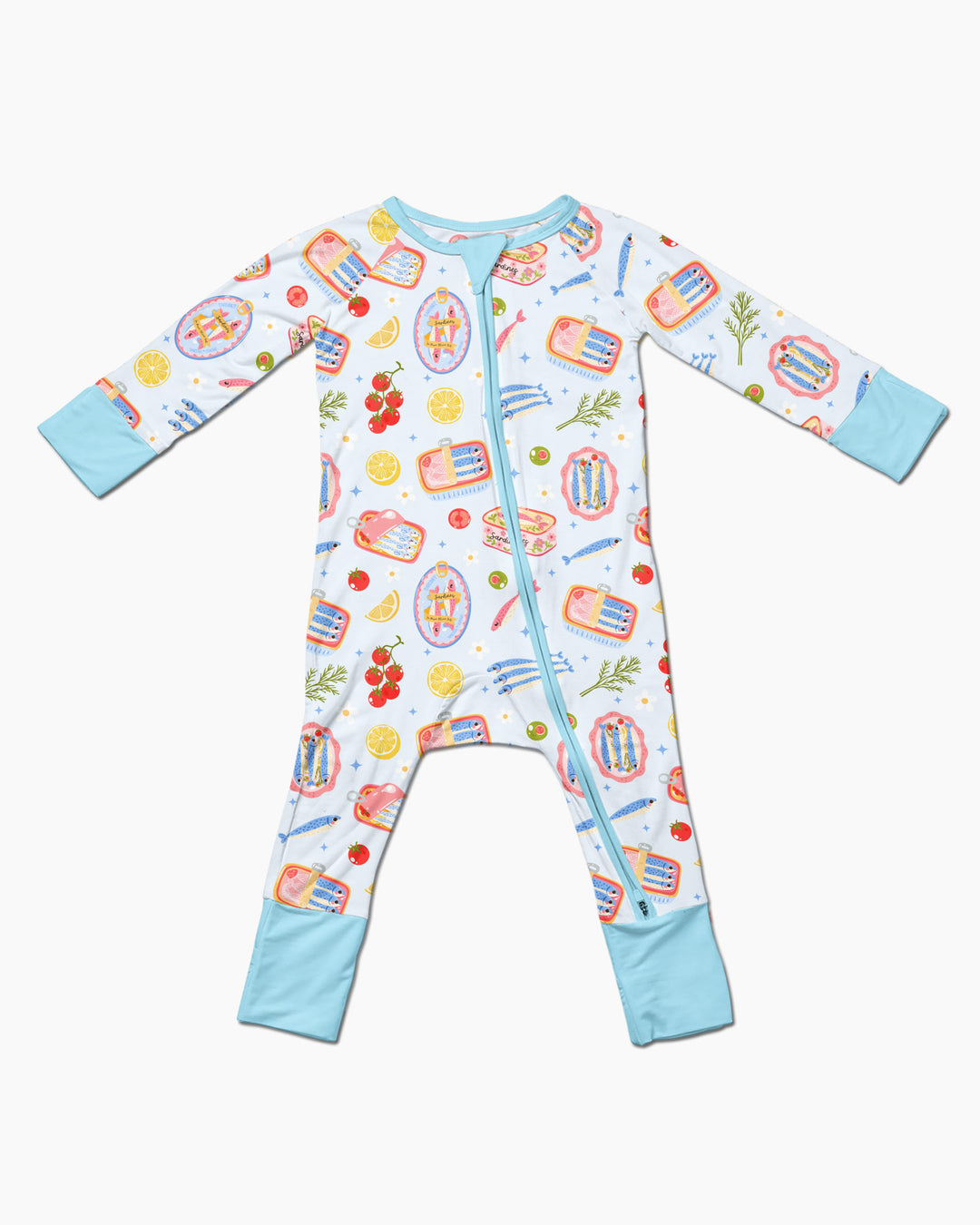 Preppy Sardines Bamboo Convertible Zippy