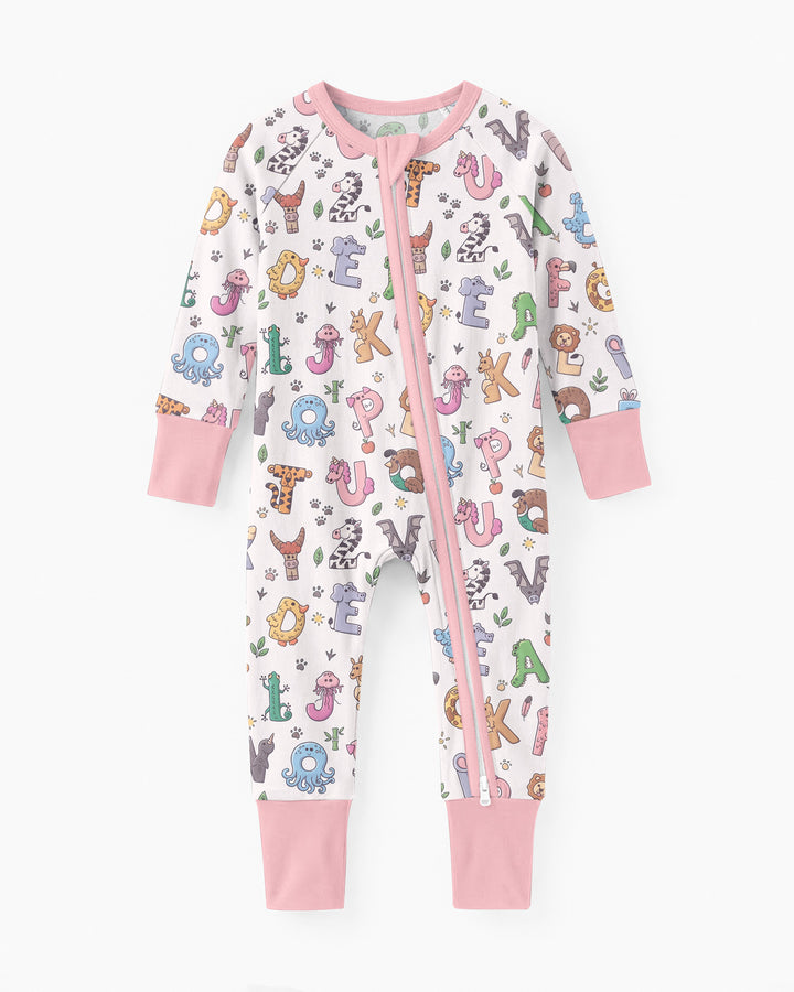 Animals Alphabet Bamboo Convertible Zippy