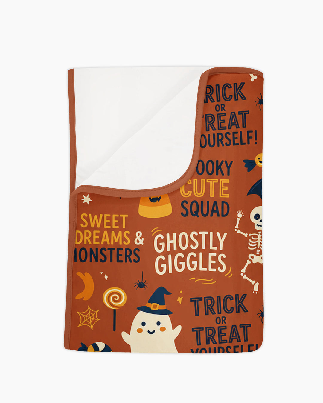 Ghostly Giggle Squad Bamboo Blanket