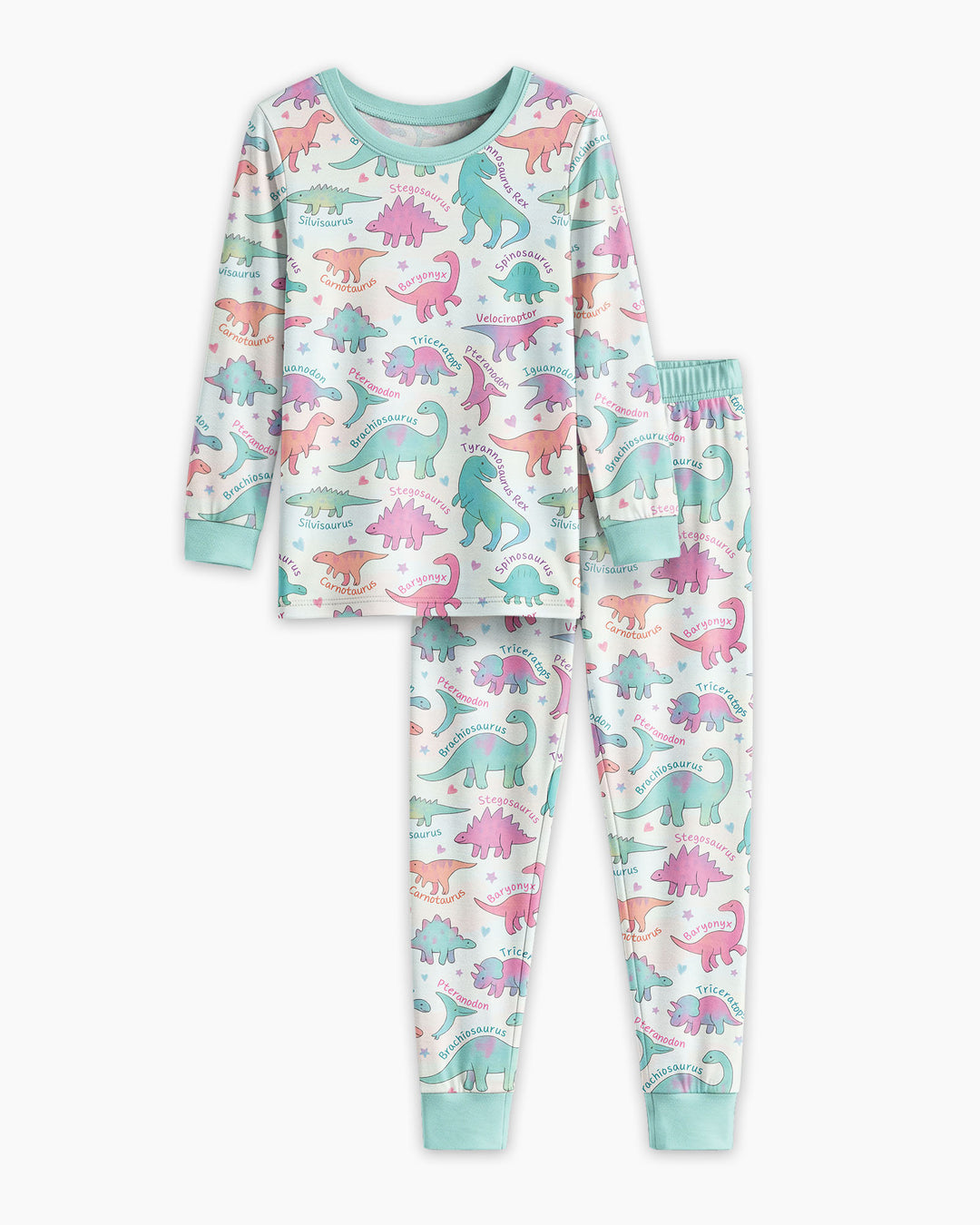 Template Bamboo Two Piece Long Sleeve Pyjamas Set