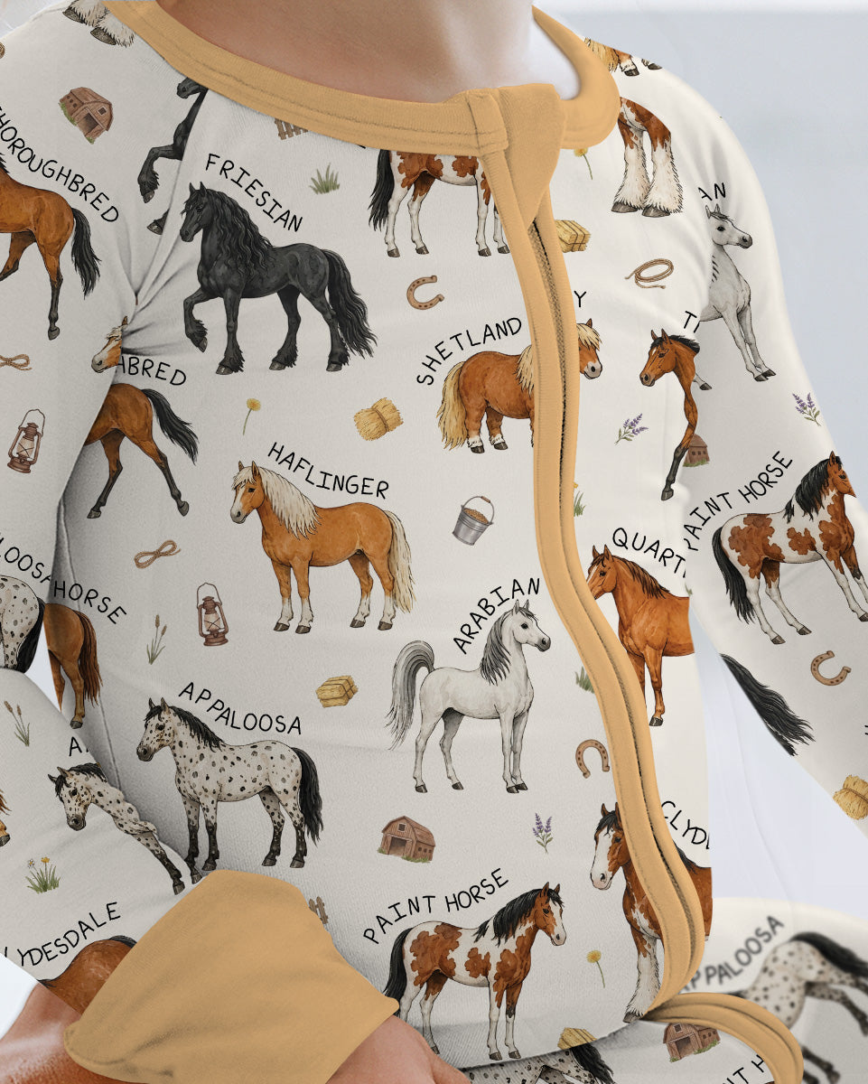 Types Of Horses Bamboo Convertible Zippy