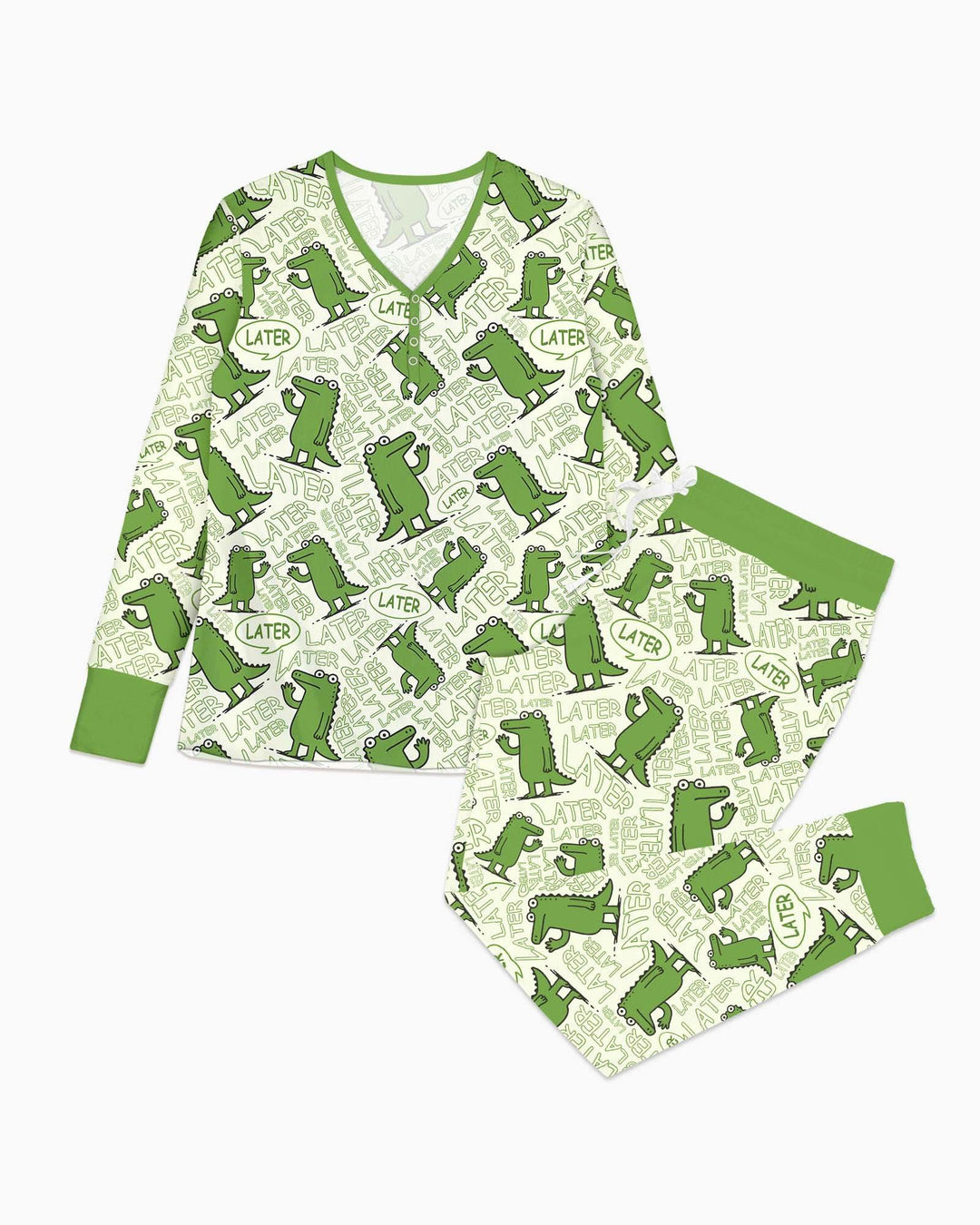 See you later, alligator! Bamboo Women Pajama Set
