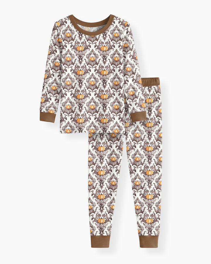 Template Bamboo Two Piece Long Sleeve Pyjamas Set