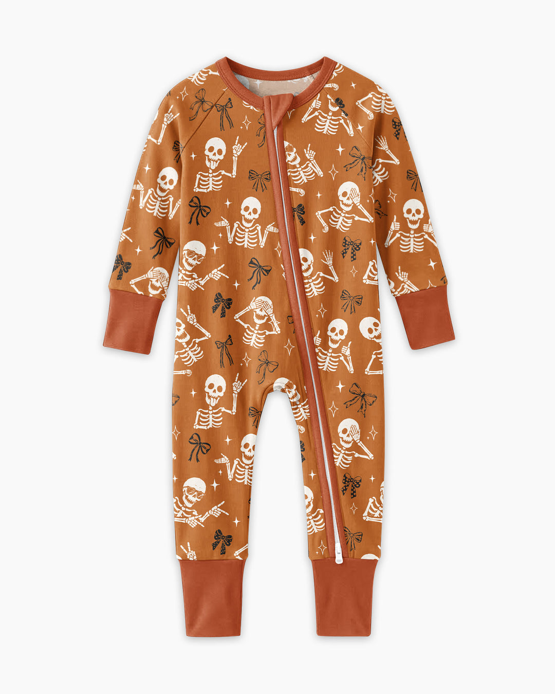 Funny Skeleton Bamboo Convertible Zippy