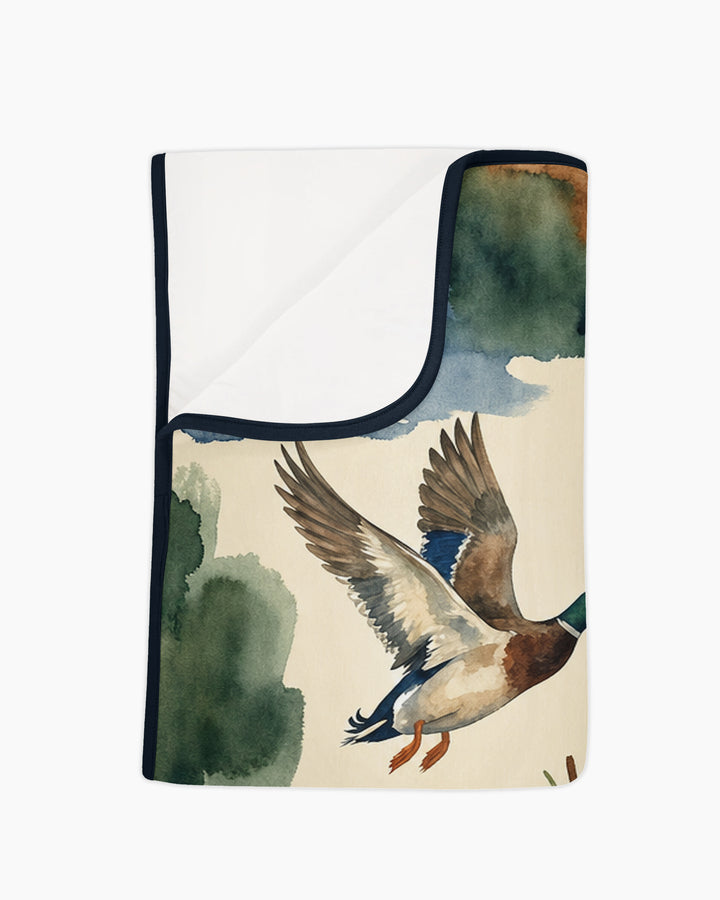 Serene Water Echo Bamboo Blanket