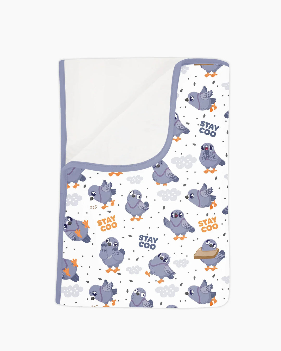 Pigeon Stay Coo Bamboo Blanket
