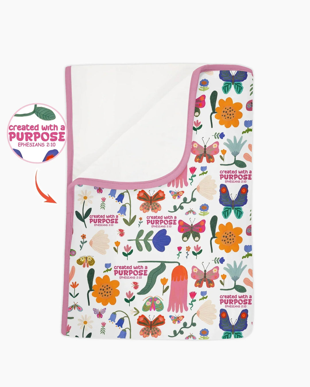 Created With A Purpose Custom Bamboo Blanket