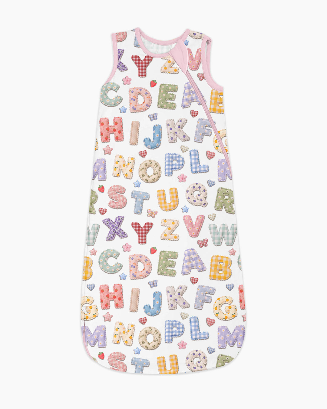 Fabric Alphabet Letters Bamboo Sleep Bag