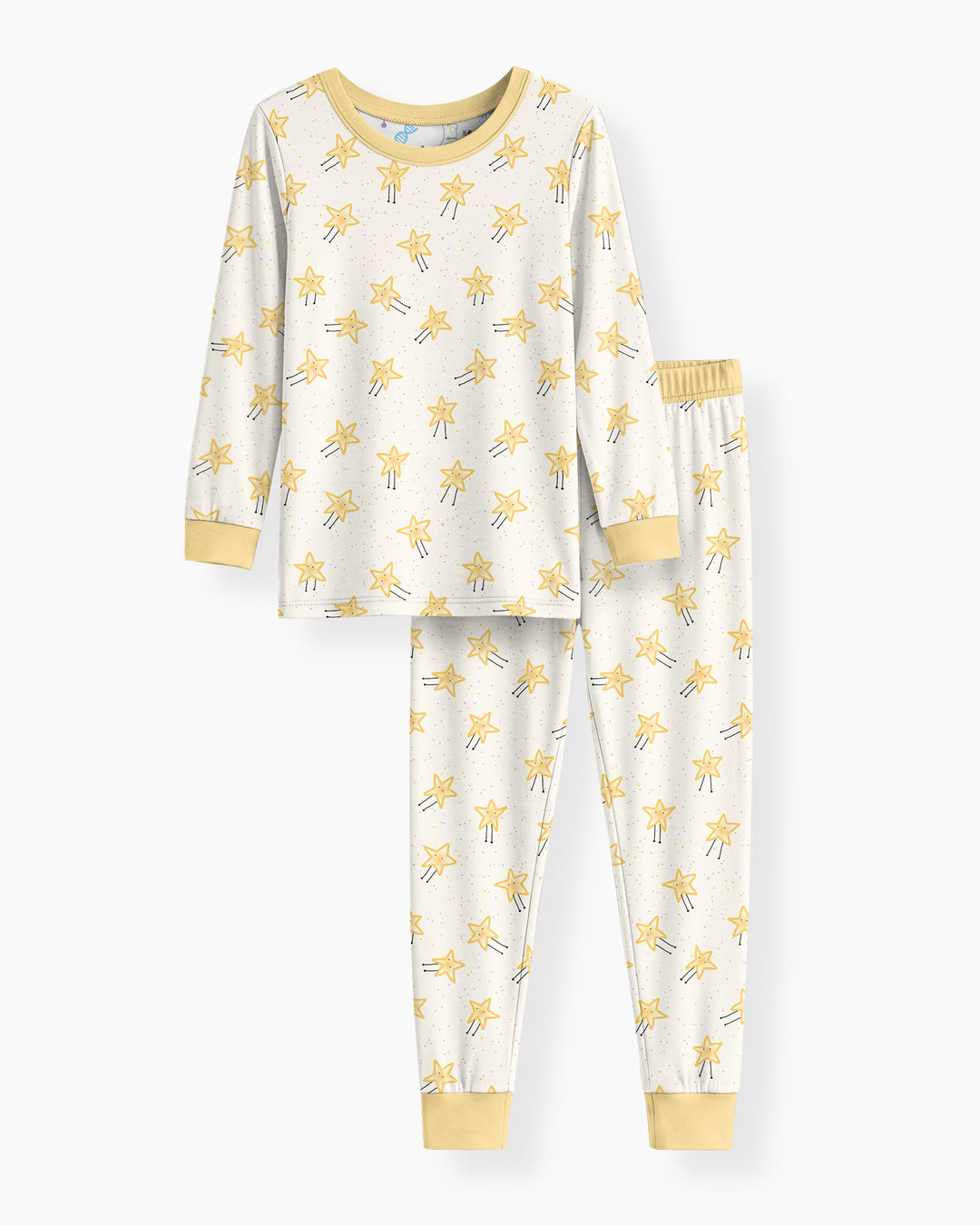 Template Bamboo Two Piece Long Sleeve Pyjamas Set