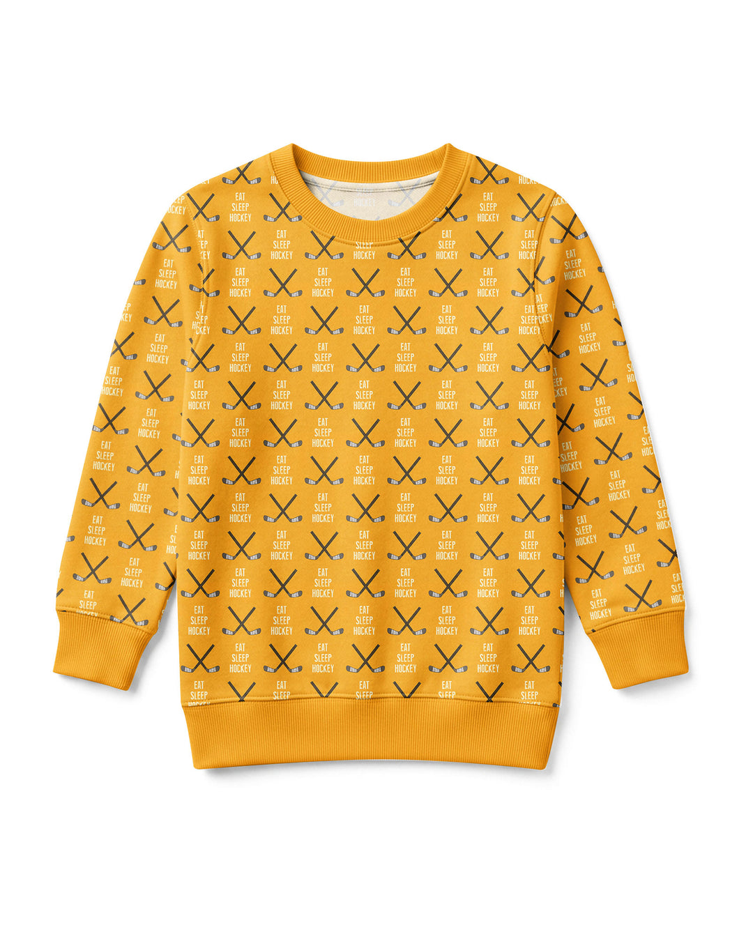 Eat Sleep Hockey Bamboo Crewneck Sweatshirt