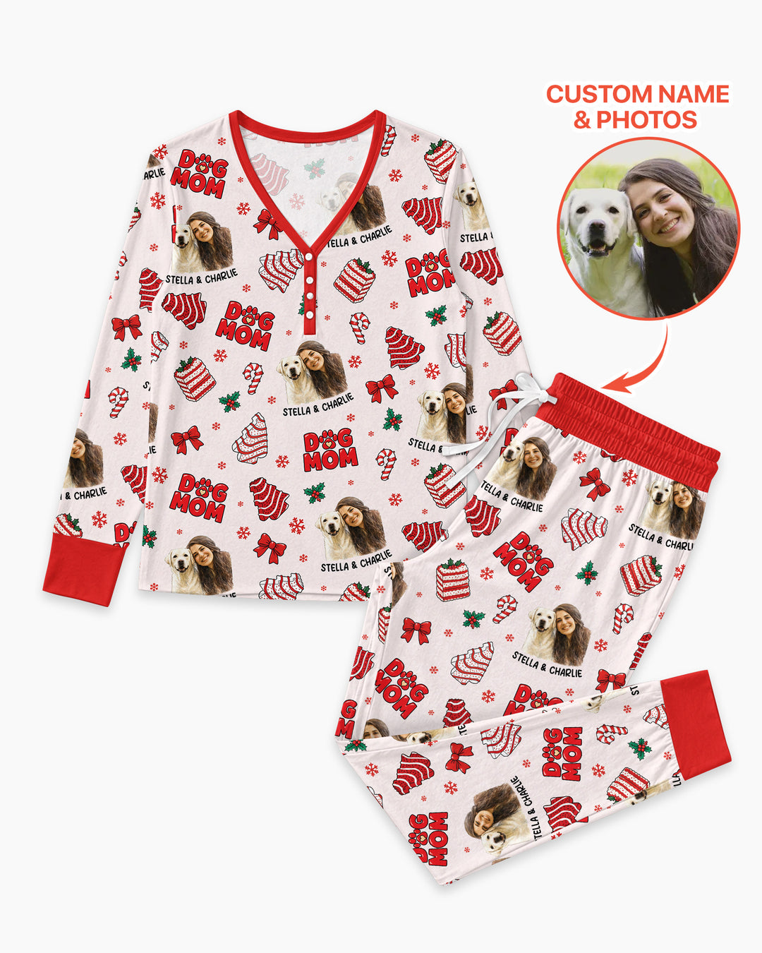 Dog Mommy Bamboo Women Pajama Set