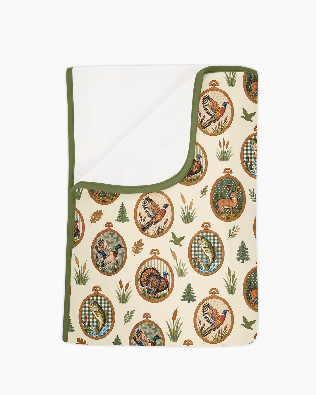 Hunting Season Family Matching Bamboo Blanket