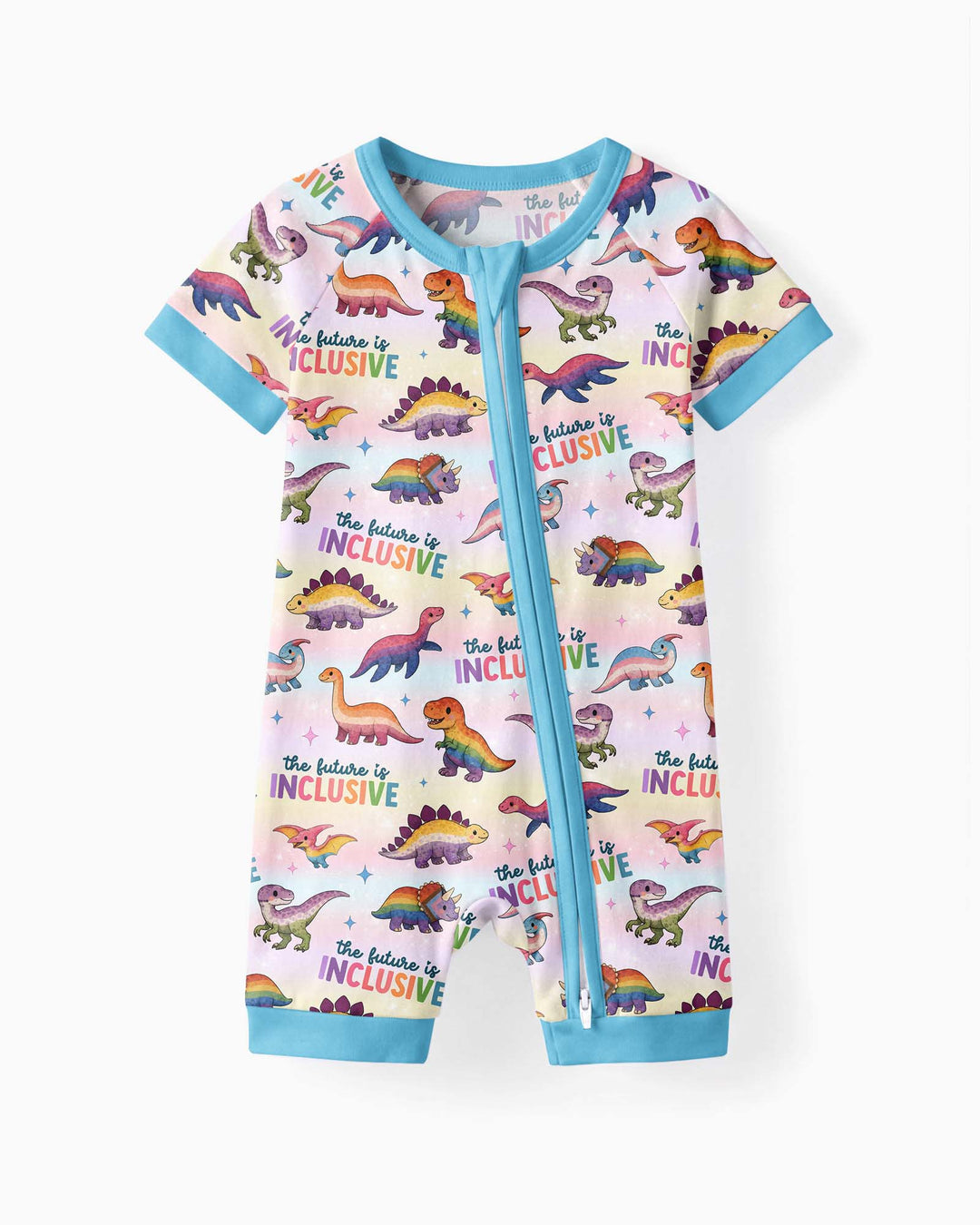 The Future is Inclusive Bamboo Shorty Zippy