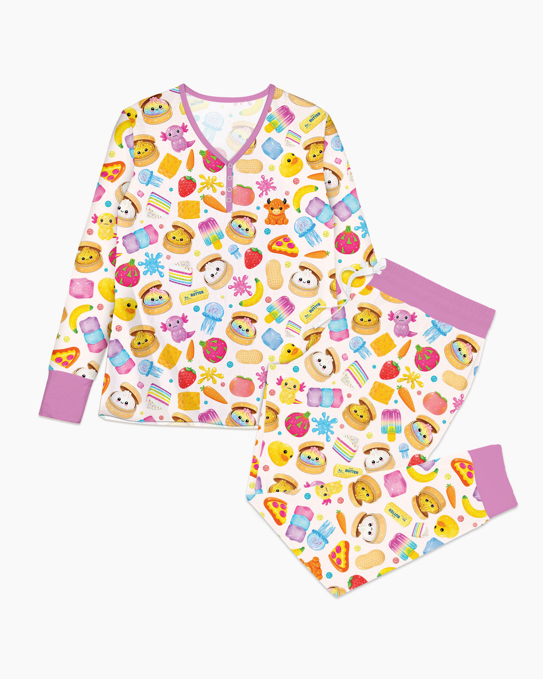 In My Squishies Era Bamboo Women Pajama Set