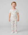 ABC Whimsy Bamboo Two Piece Short Sleeve Pajama Set