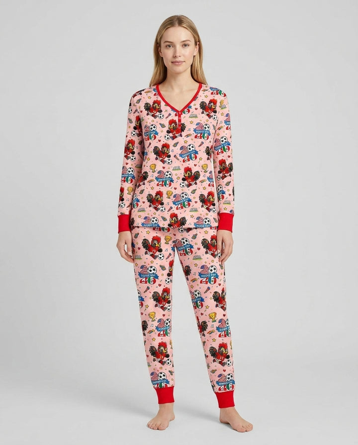 We Are The Champions Soccer Cup 2026 Bamboo Women Pajama Set