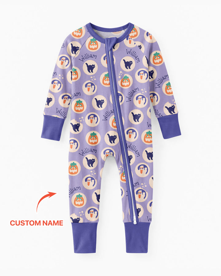 Boo Crew Custom Name Bamboo Convertible Zippy