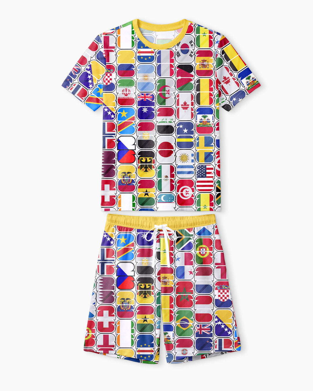 We Are 26 Family Matching Bamboo Men Short Sleeve Short Pajama Set