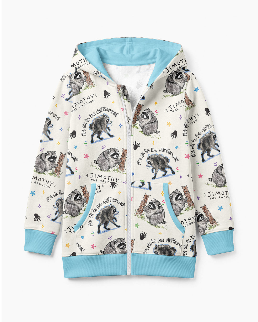 It's Okay to be Jimothy Bamboo Zip Hoodie