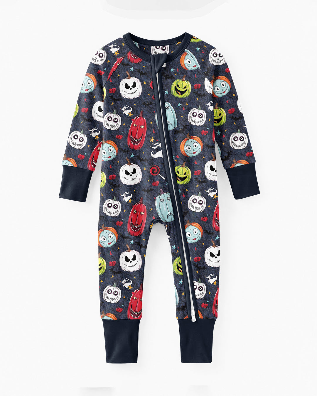 Nightmare Pumpkin Bamboo Convertible Zippy