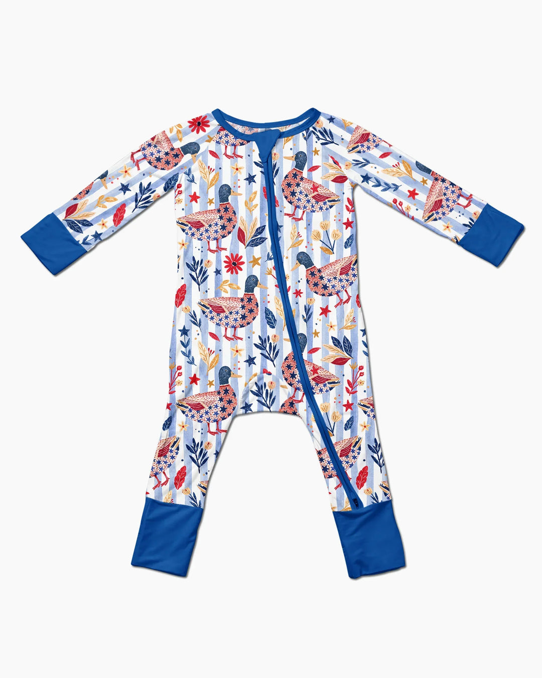 Patriotic Mallard Duck Bamboo Convertible Zippy
