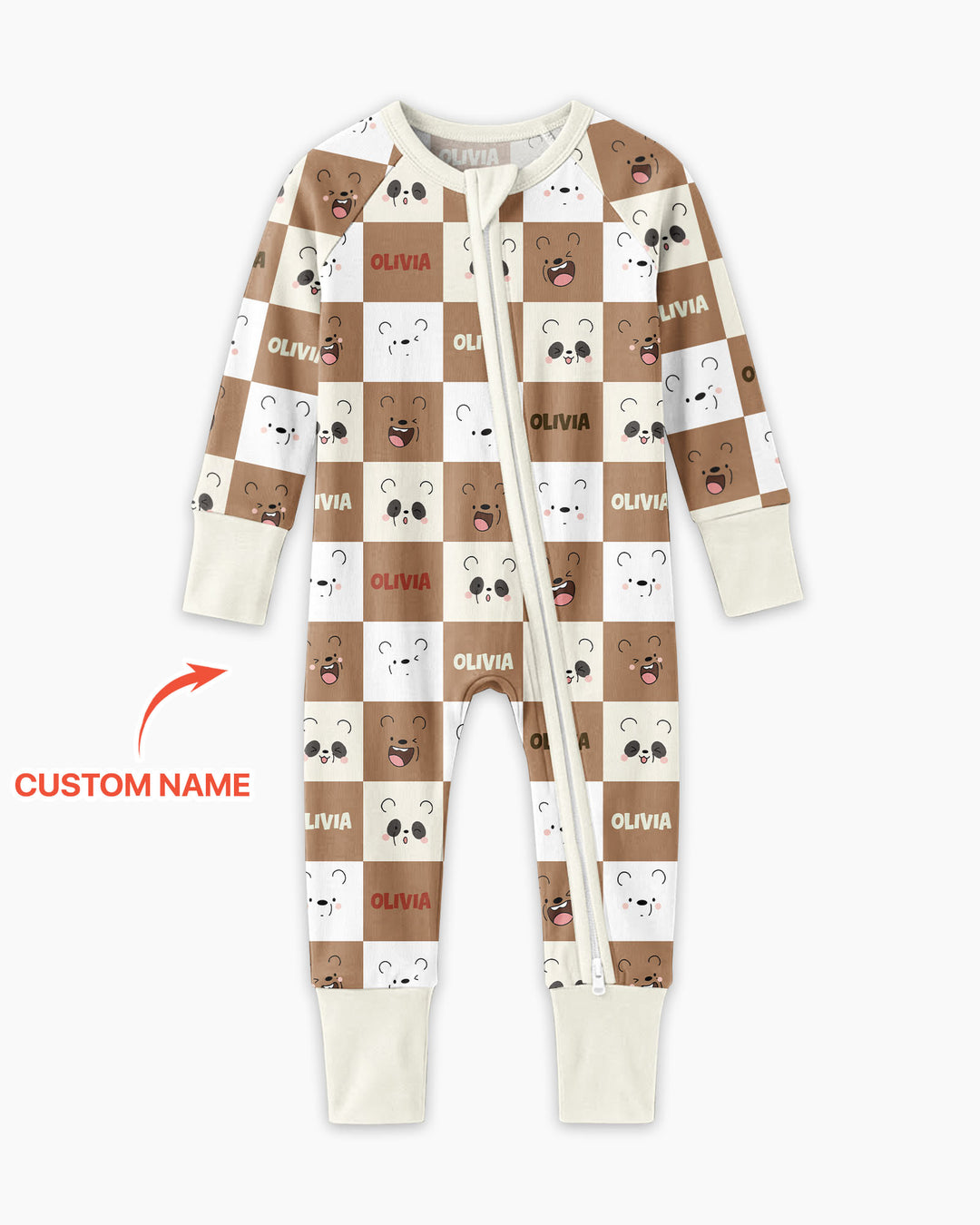 I Am Baby Bears Bamboo Convertible Zippy