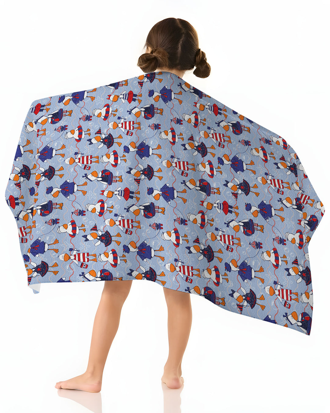 Freedom Floaties Family Matching Bamboo Beach Towel