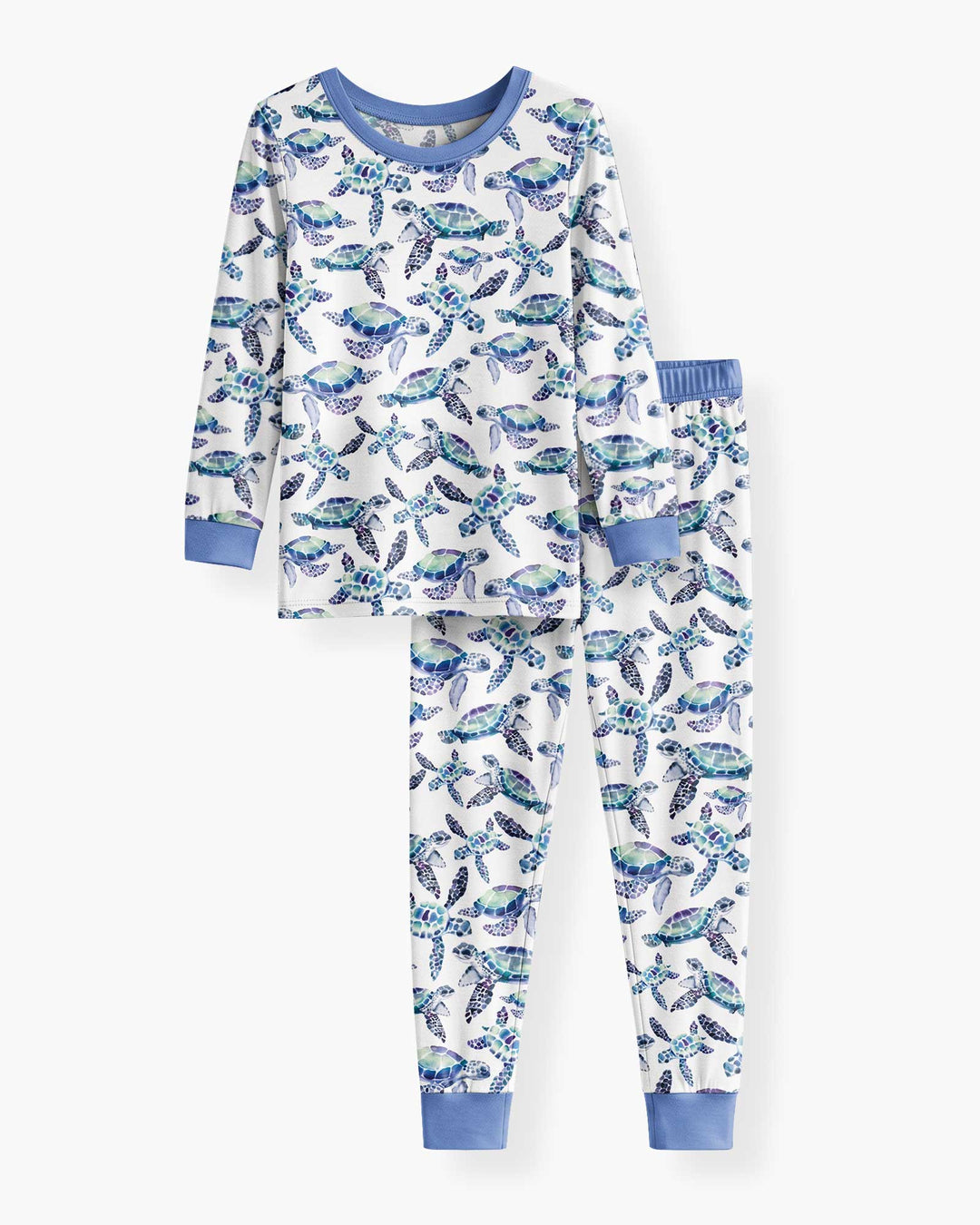 Sea Turtle Dream Bamboo Two Piece Long Sleeve Pajama Set