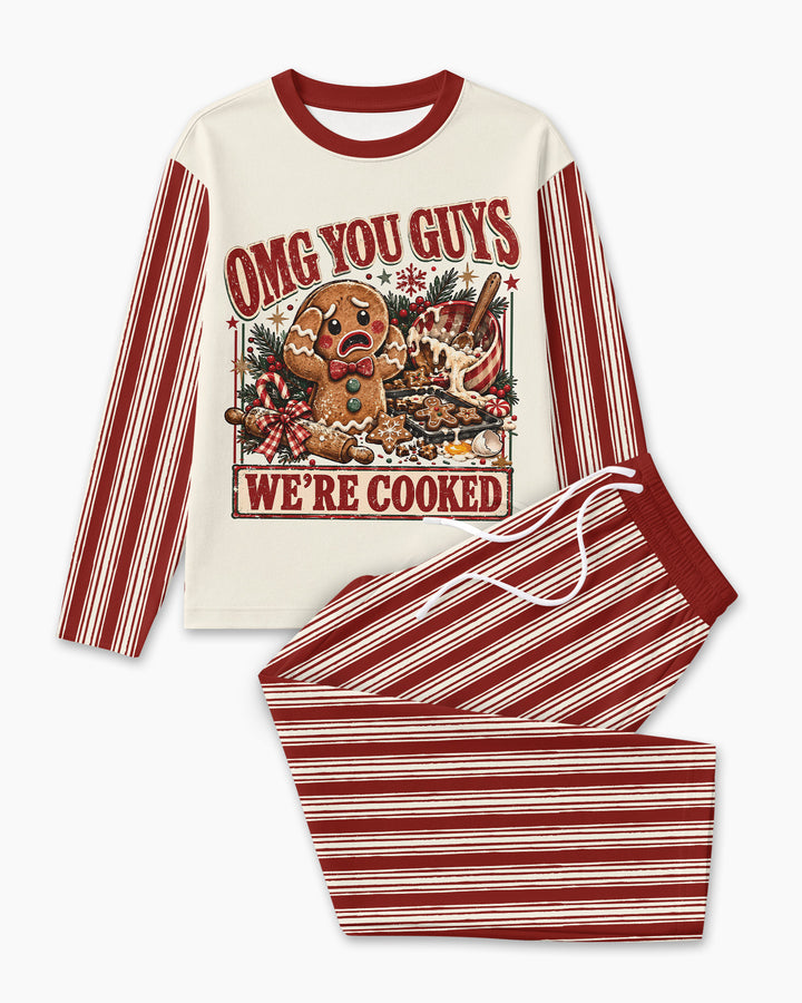You Guys We're Cooked Bamboo Men's Pajama Set