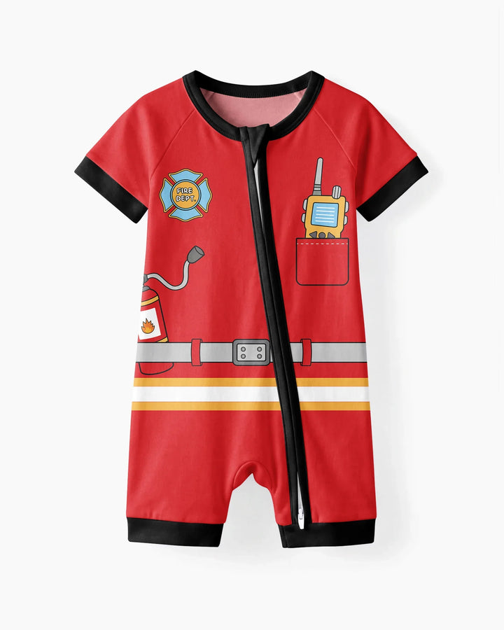 Future Fireman Crew Bamboo Shorty Zippy