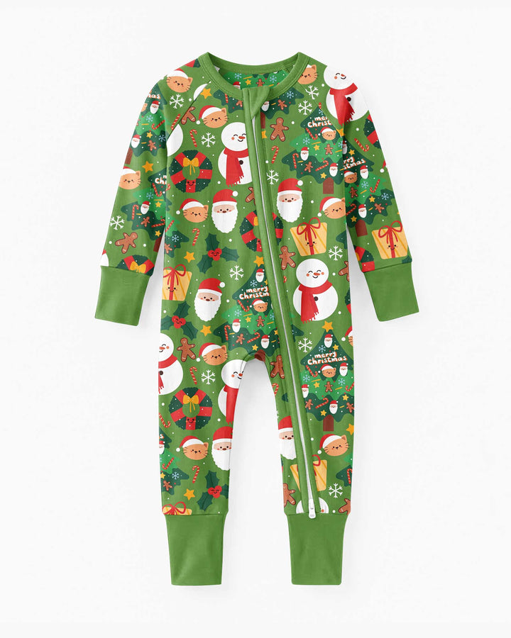 Snowmen Funny  Bamboo Convertible Zippy