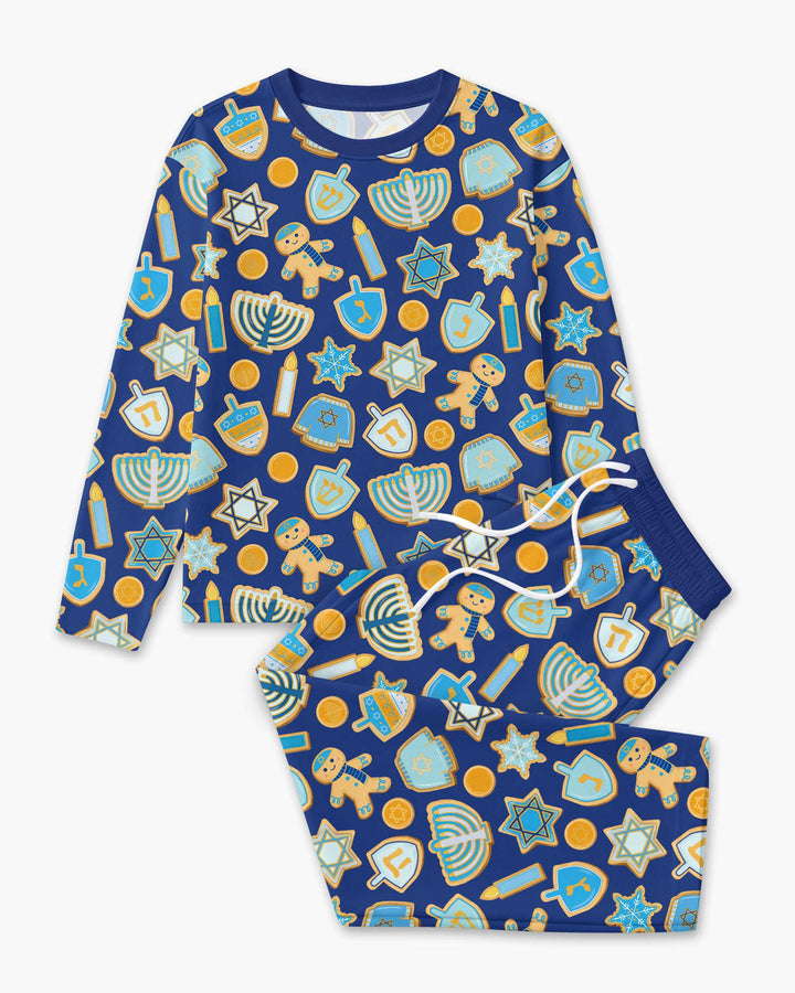 Hanukkah Cookies Bamboo Men's Pajama Set