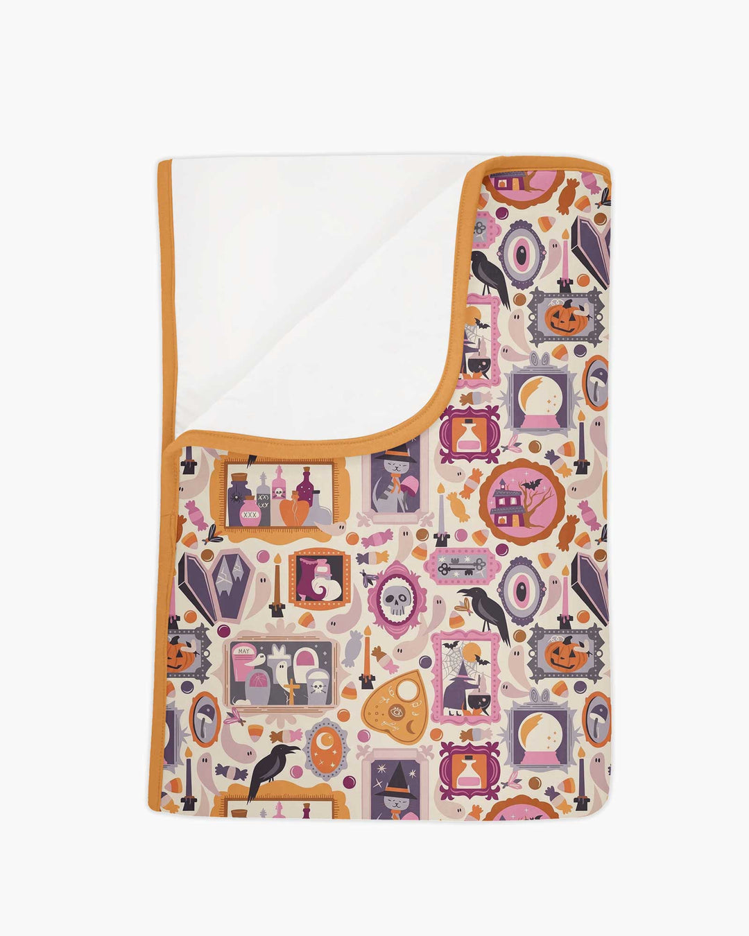 Spooky Portraits Bamboo Blanket