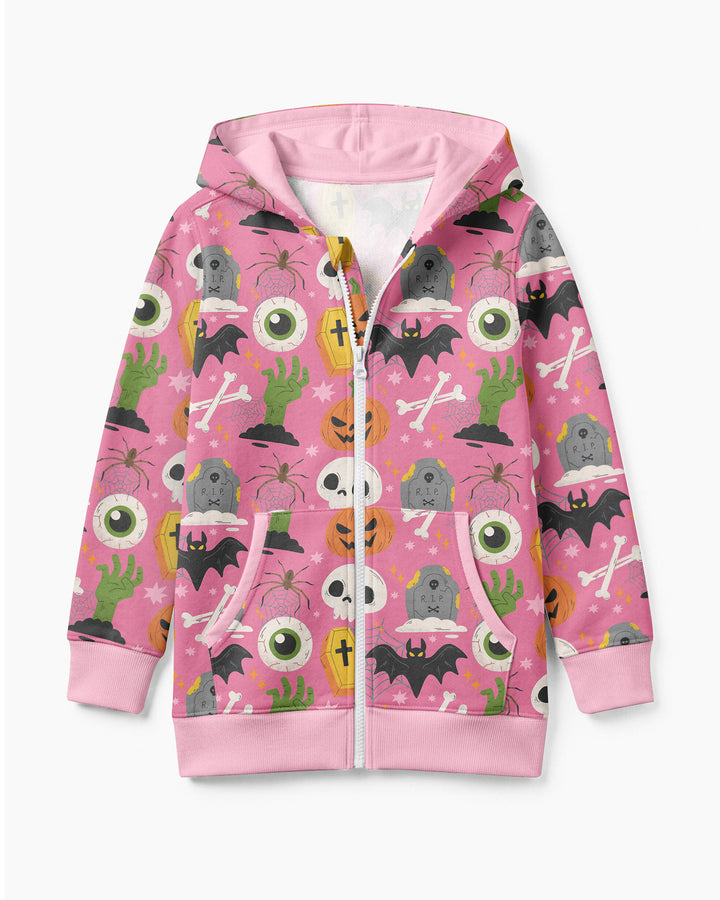 Little Monsters Bamboo Zip Hoodie