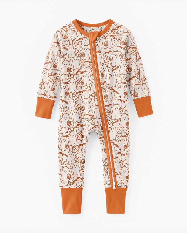 Boo Trick or Treat Ghosts Halloween Bamboo Convertible Zippy