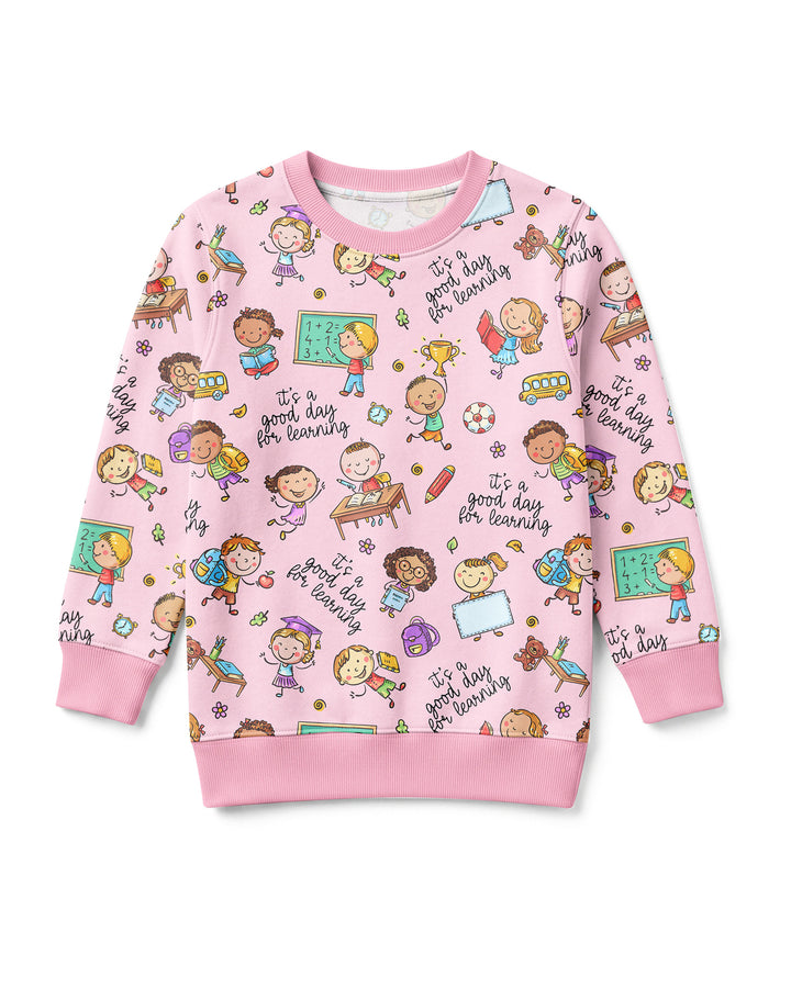 Little Learners Adventure Bamboo Crewneck Sweatshirt