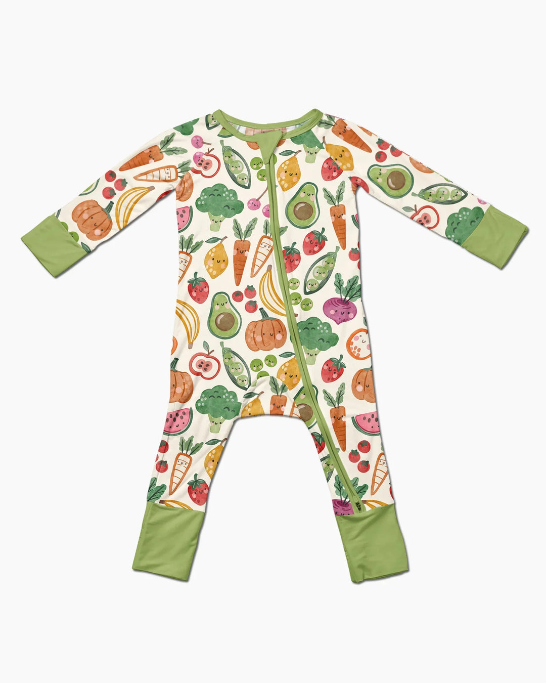 Veggie Friends Family Matching Bamboo Convertible Zippy